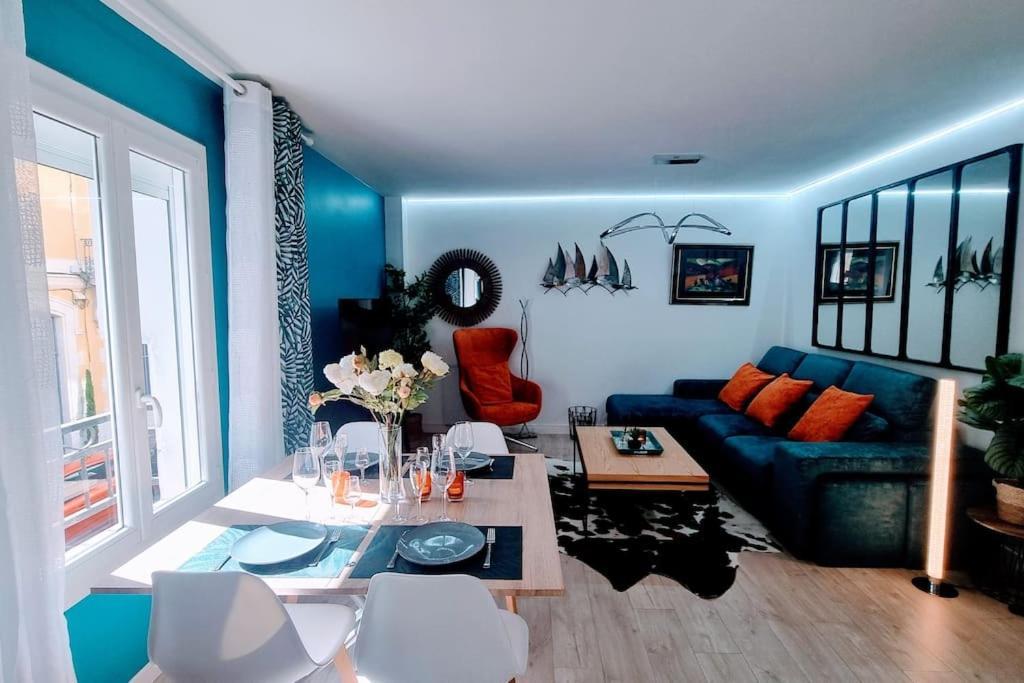 Апартаменты Le Clavel Superbe Deco, Centre Historique, Climatise, Parking A Proximite Сет Экстерьер фото