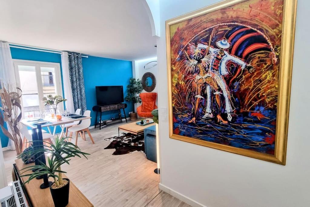 Апартаменты Le Clavel Superbe Deco, Centre Historique, Climatise, Parking A Proximite Сет Экстерьер фото